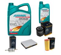 DENCKERMANN Controllo Set ADDINOL SUPER LIGHT 5W-40 6L Per VW Lupo 1.4 FSI