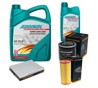 DENCKERMANN Controllo Set ADDINOL SUPER LIGHT 5W-40 6L Per VW Lupo 1.7 SDI
