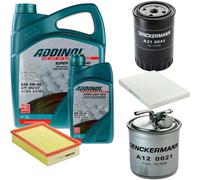 DENCKERMANN Controllo Set ADDINOL SUPER LIGHT 5W-40 6L Per VW Polo Variant