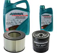 DENCKERMANN Controllo Set ADDINOL SUPER LIGHT 5W-40 6L Per VW Taro Toyota