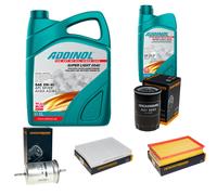 DENCKERMANN Controllo Set ADDINOL SUPER LIGHT 5W-40 6L Per VW Transporter V