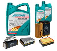 DENCKERMANN Controllo Set ADDINOL SUPER LIGHT 5W-40 7L Per Audi TT 2.0 TTS