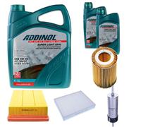 DENCKERMANN Controllo Set ADDINOL SUPER LIGHT 5W-40 7L Per BMW 1Er 114I 116I