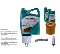 Denckermann Controllo Set Addinol Super Light 5W-40 7L per BMW 1er 118i
