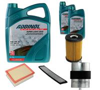 DENCKERMANN Controllo Set ADDINOL SUPER LIGHT 5W-40 7L Per BMW 3 Serie 318I 316I