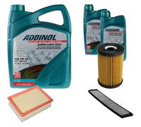 DENCKERMANN Controllo Set ADDINOL SUPER LIGHT 5W-40 7L Per BMW 3 Serie 318I 316I