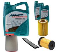 DENCKERMANN Controllo Set ADDINOL SUPER LIGHT 5W-40 7L Per BMW 3 Serie 320d 318d