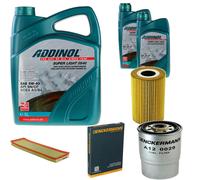 DENCKERMANN Controllo Set ADDINOL SUPER LIGHT 5W-40 7L Per BMW 3Er 325Td