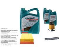 Denckermann Controllo Set Addinol Super Light 5W-40 7L per BMW 3er 328i