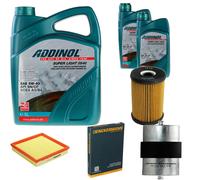 DENCKERMANN Controllo Set ADDINOL SUPER LIGHT 5W-40 7L Per BMW 3er Compact