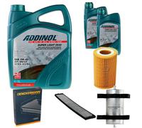 DENCKERMANN Controllo Set ADDINOL SUPER LIGHT 5W-40 7L Per BMW 3er Touring