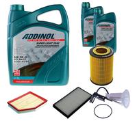 DENCKERMANN Controllo Set ADDINOL SUPER LIGHT 5W-40 7L Per BMW 5 Serie 520I 525I