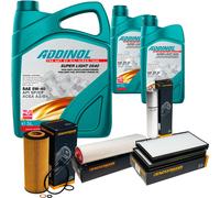 DENCKERMANN Controllo Set ADDINOL SUPER LIGHT 5W-40 7L Per BMW 5 Serie Touring