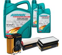 DENCKERMANN Controllo Set ADDINOL SUPER LIGHT 5W-40 7L Per BMW 5 Serie Touring