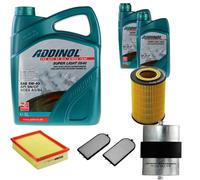 DENCKERMANN Controllo Set ADDINOL SUPER LIGHT 5W-40 7L Per BMW 7 Serie 728i iL
