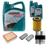 DENCKERMANN Controllo Set ADDINOL SUPER LIGHT 5W-40 7L Per BMW 7 Serie 728i iL
