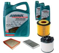 DENCKERMANN Controllo Set ADDINOL SUPER LIGHT 5W-40 7L Per Cadillac BLS