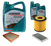 DENCKERMANN Controllo Set ADDINOL SUPER LIGHT 5W-40 7L Per Cadillac BLS