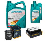 DENCKERMANN Controllo Set ADDINOL SUPER LIGHT 5W-40 7L Per Chevrolet Aveo
