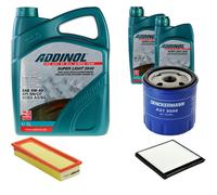 DENCKERMANN Controllo Set ADDINOL SUPER LIGHT 5W-40 7L Per Citroën Berlingo