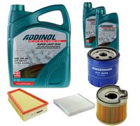 DENCKERMANN Controllo Set ADDINOL SUPER LIGHT 5W-40 7L Per Citroën Berlingo