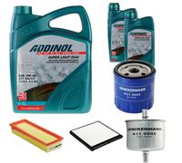DENCKERMANN Controllo Set ADDINOL SUPER LIGHT 5W-40 7L Per Citroën Berlingo