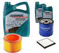 DENCKERMANN Controllo Set ADDINOL SUPER LIGHT 5W-40 7L Per Citroën Berlingo