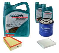 DENCKERMANN Controllo Set ADDINOL SUPER LIGHT 5W-40 7L Per Citroën Berlingo