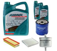 DENCKERMANN Controllo Set ADDINOL SUPER LIGHT 5W-40 7L Per Citroën Berlingo