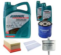 DENCKERMANN Controllo Set ADDINOL SUPER LIGHT 5W-40 7L Per Citroën C-Elysee
