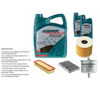 Denckermann Controllo Set Addinol Super Light 5W-40 7L per Citroën C3 I