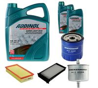 DENCKERMANN Controllo Set ADDINOL SUPER LIGHT 5W-40 7L Per Citroën C5 I 2.0