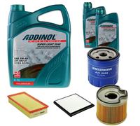 DENCKERMANN Controllo Set ADDINOL SUPER LIGHT 5W-40 7L Per Citroën Xantia
