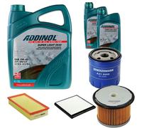 DENCKERMANN Controllo Set ADDINOL SUPER LIGHT 5W-40 7L Per Citroën Xantia