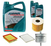 DENCKERMANN Controllo Set ADDINOL SUPER LIGHT 5W-40 7L Per Citroën Xsara 1.6