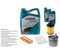 Denckermann Controllo Set Addinol Super Light 5W-40 7L per di Fiat Grande