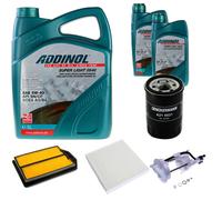 DENCKERMANN Controllo Set ADDINOL SUPER LIGHT 5W-40 7L Per Honda CR-V III