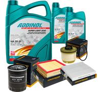 DENCKERMANN Controllo Set ADDINOL SUPER LIGHT 5W-40 7L Per Isuzu D-Max II