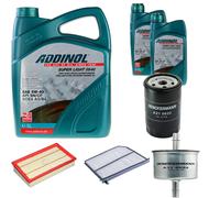 DENCKERMANN Controllo Set ADDINOL SUPER LIGHT 5W-40 7L Per Jaguar S-Type 3.0