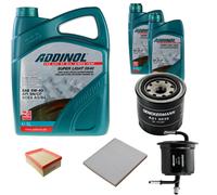 DENCKERMANN Controllo Set ADDINOL SUPER LIGHT 5W-40 7L Per KIA Carens III