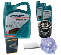 DENCKERMANN Controllo Set ADDINOL SUPER LIGHT 5W-40 7L Per KIA Rio III 1.4