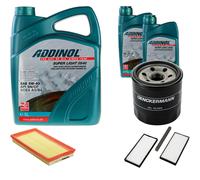 DENCKERMANN Controllo Set ADDINOL SUPER LIGHT 5W-40 7L per KIA Shuma II 1.8