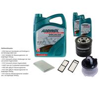 Denckermann Controllo Set Addinol Super Light 5W-40 7L per Mazda 3 1.6 1.4