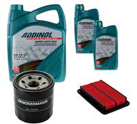 DENCKERMANN Controllo Set ADDINOL SUPER LIGHT 5W-40 7L Per Mazda MX-5 II 1.6