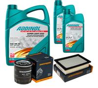 DENCKERMANN Controllo Set ADDINOL SUPER LIGHT 5W-40 7L Per Mazda Tribute 2.3