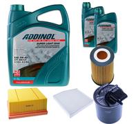 DENCKERMANN Controllo Set ADDINOL SUPER LIGHT 5W-40 7L Per Mercedes B-Klasse