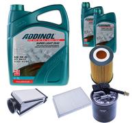 DENCKERMANN Controllo Set ADDINOL SUPER LIGHT 5W-40 7L Per Mercedes-Benz GLC