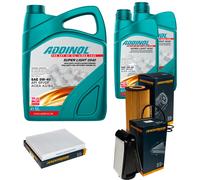 DENCKERMANN Controllo Set ADDINOL SUPER LIGHT 5W-40 7L Per Mercedes-Benz GLC