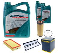 DENCKERMANN Controllo Set ADDINOL SUPER LIGHT 5W-40 7L Per Mercedes E-Klasse