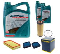DENCKERMANN Controllo Set ADDINOL SUPER LIGHT 5W-40 7L Per Mercedes E-Klasse